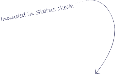Included in status check